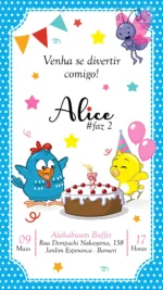 Convite Digital Galinha Pintadinha