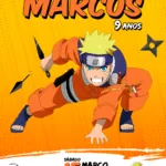 Convite Digital Naruto