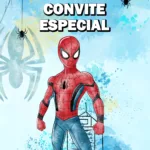 Convite Animado Homem Aranha