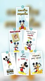 Convite Animado Mickey Mouse