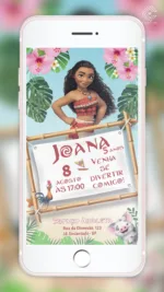 Convite Digital Moana