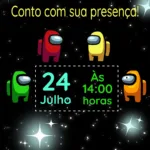 Convite Digital Among Us