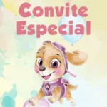 Convite Animado Patrulha Canina