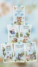 Convite Animado Bosque Encantado