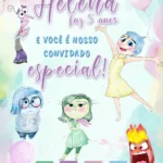 Convite Digital Divertida Mente