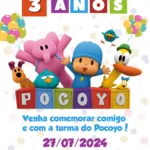 Convite Digital Pocoyo