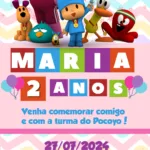 Convite Digital Pocoyo