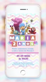 Convite Digital Pocoyo