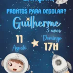 Convite Digital Astronauta