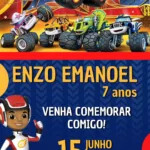 Convite Digital Blaze