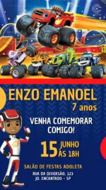 Convite Digital Blaze