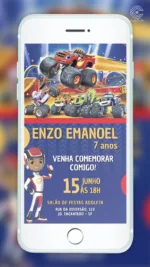 Convite Digital Blaze