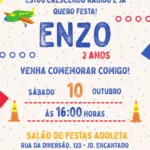 Convite Digital Meios de Transporte