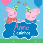 Convite Digital Peppa e George