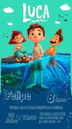 Convite Digital Luca