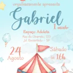 Convite Digital Circo