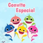 Convite Animado Baby Shark