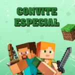 Convite Animado Minecraft