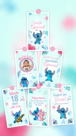 Convite Animado Lilo & Stitch