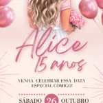 Convite Digital Meus 15 anos