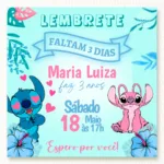 Lembrete Lilo & Stitch