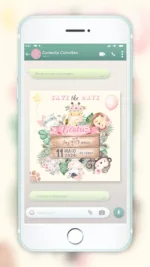 Save the Date Safari - Menina