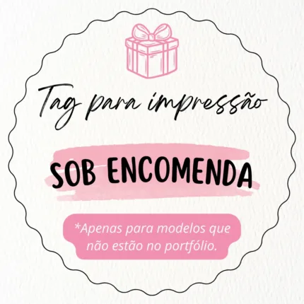 Tag para impressão