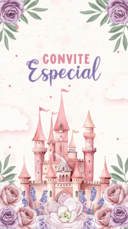 Convite Animado Realeza