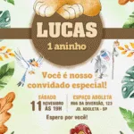 Convite Digital Rei Leão