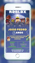 Convite Digital Roblox World