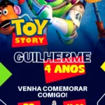 Convite Digital Toy Story Amigos