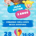 Convite Digital Mundo Bita nas Alturas