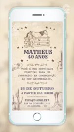 Convite Digital Country