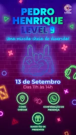 Convite Interativo Gamer