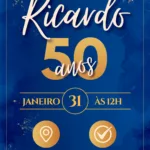 Convite Interativo Celebração dos 50