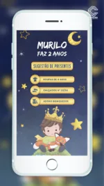 Convite Interativo O Pequeno Príncipe Um Conto de Magia